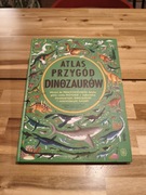 Atlas przygód dinozaurów Nasza księgarnia album E. Hawkins L. Letherland