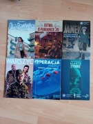 ZESTAW KOMIKSOW UNIKATY