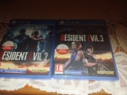 GRY resident evil  2 i 3 NA PS4 