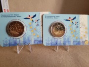Zestaw 2 euro Belgia 2024: Prezydencja 2CC - fran i hol wysyłka gratis