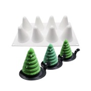 Bożonarodzeniowa CHOINKOWA 29*17*7.5 forma silikonowa 8gn do Monoporcje 