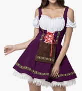 Nowy! Stroj bawarski ludowy narodowy Oktoberfest  Dress sukienka