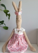 Królik tilda, handmande ,zajączek , króliczek 