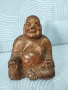 Drewniana figurka Budda 