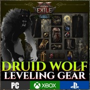 Path Of Exile 2 Zestaw Na Kampanie WILK Wolf LAST OF THE DRUIDS POE2