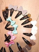 Gumki spinki wykonane własnoręcznie 