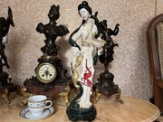 Orientalna Figurka Rzeźba Chińka Duża 50 cm !