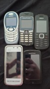 Zestaw telefonów Nokia Siemens, Sony