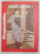 wykroje USZYJ SAMA! - suknia wizytowa dwuczęściowa