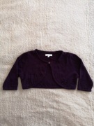 Fioletowy sweter bolerko z koralikami Tigerlily 110