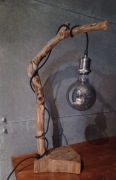 Lampa stojąca dekoracyjna rustykalna/loft/boho