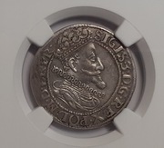 Zygmunt III Waza, Ort 1615, Gdańsk - stary typ popiersia NGC VF35
