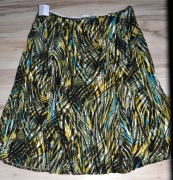 241^ M&co Lniana spódnica mozajka 42/44