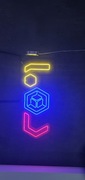 LED neon Cyber Syrenka 1060cm x 400cm
