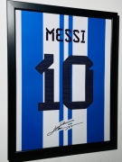 Plakat w ramce Lionel Messi Argentyna dekoracja piłkarska