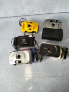 Stare aparaty 5 sztuk