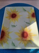 Talerz w słoneczniki