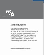 Udział podmiotów spoza systemu administracji publicznej