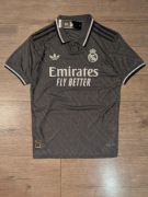 Adidas Real Madrid 2024/25 Vini Jr. #7 Koszulka Wyjazdowa Away Szara S NOWA