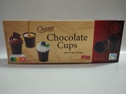 Czekoladowe kieliszki 125 g - 12 kieliszków z gorzkiej czekolady 