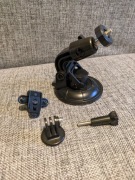 Statyw Samochodowy Z Przyssawką  Do Kamer i Aparatów Na Gwint 1/4"