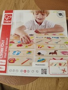 Wykreślanka cross out Hape gry edukacyjne pomoce dydaktyczne terapeutyczne 