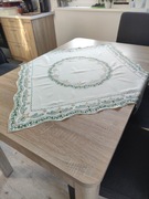 Obrus świąteczny serweta gwiazdka dekorowana 85x85