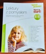 Lektury z pomysłem 4-6 Słowa na start Teraz Polski Nowa Era biały kruk 