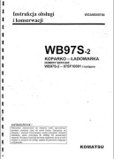 Instrukcja obsługi Komatsu WB 97 S-2 w jz. polskim