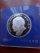 100zł Ludwik Zamenhof 1979