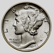 USA 10 centów 1942 r 