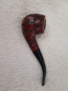 Fajka Ganni drewniana nowa 