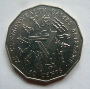 Australia 50 centów, 1982. Igrzyska