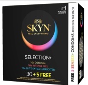 Prezerwatywy SKYN SELECTION SENSES mix Intense Feel Original Elite 35 szt.