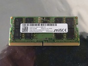 SO DIMM DDR5 1x16GB 5600MT/s CL46 / pamięć RAM Micron MTC8C1084S1SC56BD1 NF