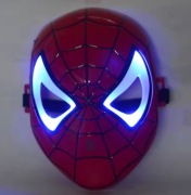 Maska LED Marvel Spider Man dla dzieci cosplay