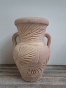 Donica ceramiczna gliniana, dzban antyczny włoski ogród 