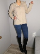 Beżowy sweter z kapturem LC Waikiki rozm. L