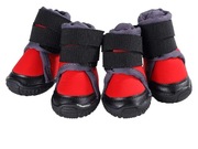 Buty treakkingowe dla psa XS czerwone