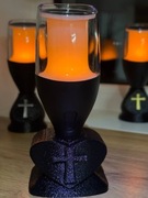 Znicz Solarny z efektem płomienia