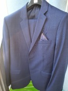 Nowy granatowy garnitur Joyvi