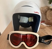 Kask narciarski Wed`ze oraz google Blizzard