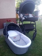 Wózek głęboko - spacerowy 2w1 RIKO