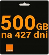 Internet Mobilny na kartę Orange Free za darmo 500GB ROK karta sim 4G 5G