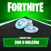 Fortnite 200 V-dolce Gift Podarunek Item Przedmiot Ze Sklepu, V-Dolców