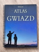 Wielki atlas gwiazd. Wyd. Larousse - stan bdb