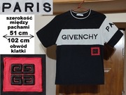 koszulka tishirt GIVENCHY PARIS L klatka 49 50 51 - 99 100 - 101 102