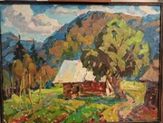 "Karpaty " 80/60 cm pl/oil O.Iwaniuk 2012r. 