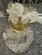 Cudny zestaw niemowlęcy dla malej księżniczki