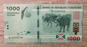 Burundi 1000 Francs 2021 P-51b UNC 